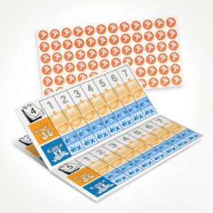 Kalender en stickervel